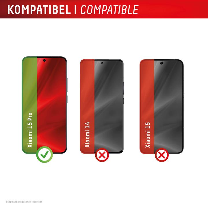 Image du produit Displex Verre premium, verre blindé Full Cover (1 pièce(s), Xiaomi 15 Pro, Xiaomi 15 Ultra)