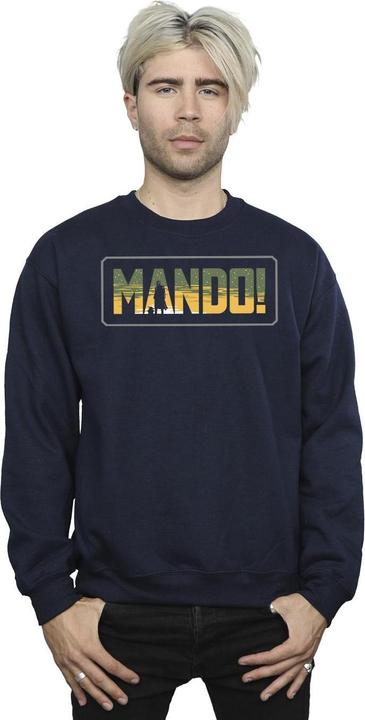 Produktbild Star Wars The Mandalorian Mando Cutout Sweatshirt (M)