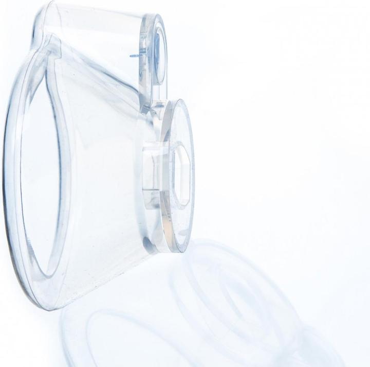 Actual product image Oscimed Sa Inhalation chamber for metered dose inhalers with small child mask 0-18 months