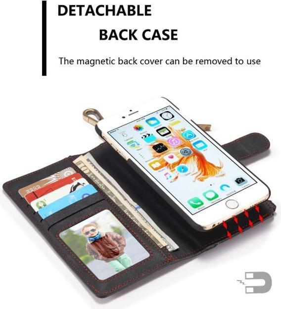Produktbild Caseme Schlankes Leder Etui mit Portemonnaie (Apple iPhone 7 Plus, Apple iPhone 8 Plus)