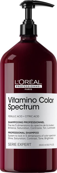 Produktbild L'Oréal Professionnel SE Vitamino Color Spectrum Shampoo 1500ml (1500 ml, Flüssiges Shampoo)