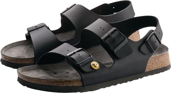 Produktbild Birkenstock Milano ESD Birko-Flor Schwarz (43)