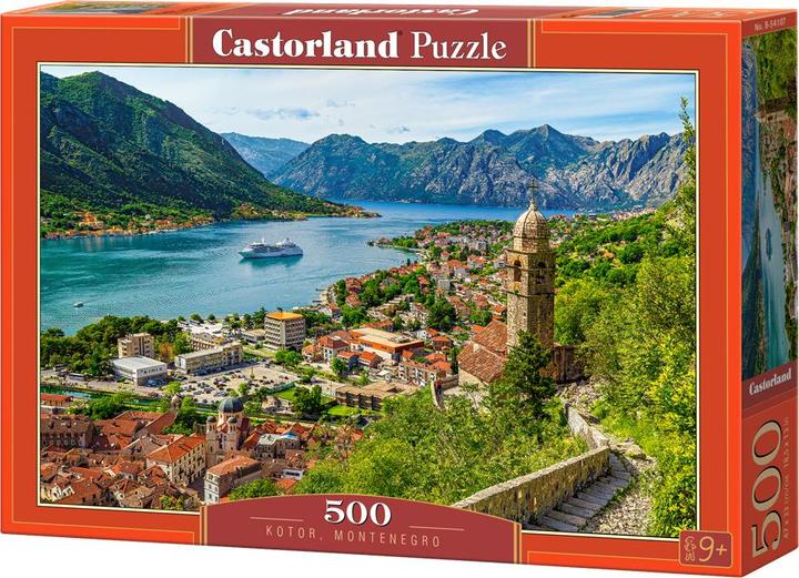 Actual product image Castorland Puzzle 500 pieces Kotor, Montenegro (500 pieces)