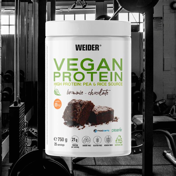 Produktbild Weider Vegan Protein (Brownie-Schoko, 1 Stk., 750 g)