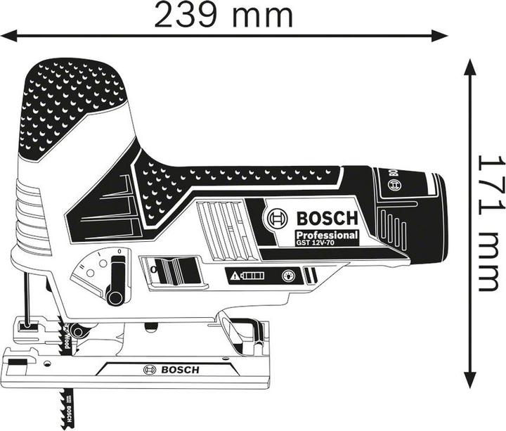 Actual product image Bosch Professional GST 12V-70 Professional