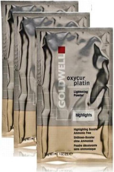Produktbild Goldwell Pudra decoloranta Oxycur Platin Highlights System, 3x30gr