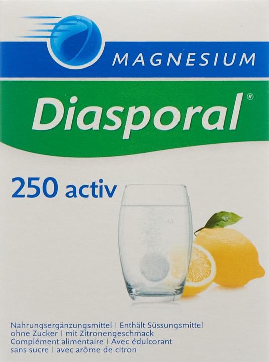 magnesium diasporal 250 activ (20 Stück, Tabletten, 120 g)