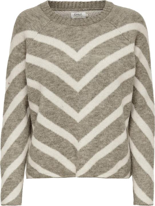 Only Zick-Zack Strickpullover