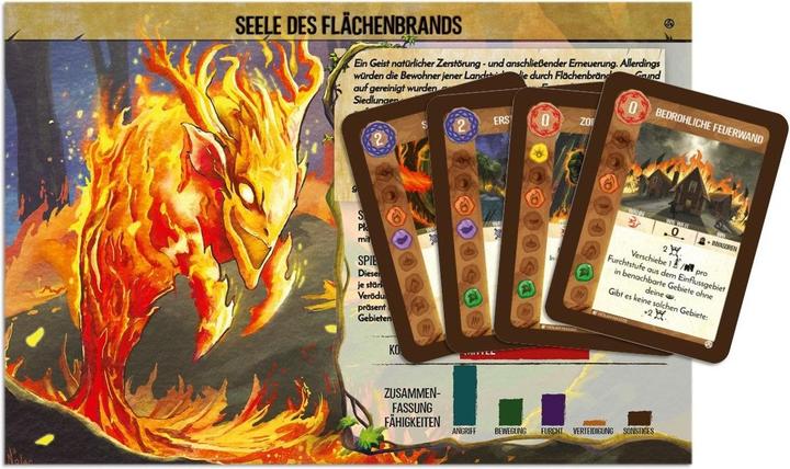 Produktbild Pegasus PRO669 - Seele des Flächenbrands: Spirit Island, ab 12 Jahren (Erweiterung, DE-Ausgabe) (Deutsch)