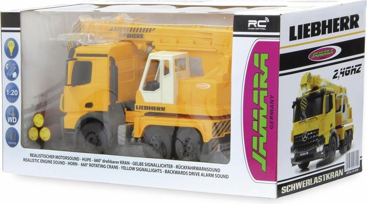 Image du produit Jamara Grue lourde Mercedes-Benz Arocs Liebherr