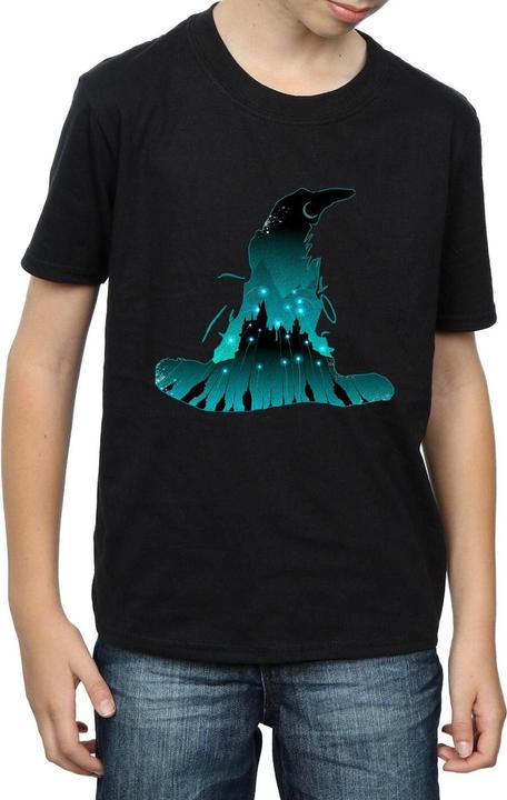 Immagine prodotto Hogwarts Silhouette Maglietta Ragazzi (152, 158)
