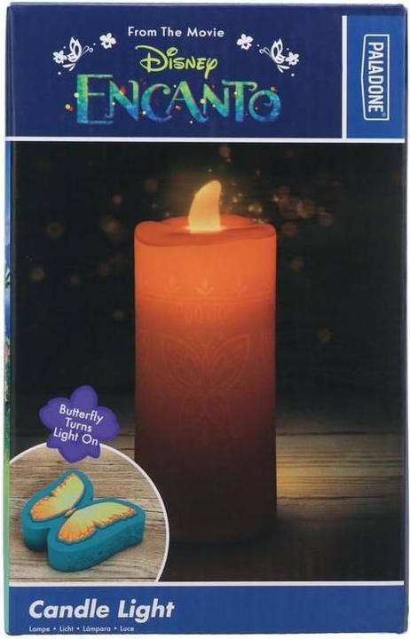 Image du produit Paladone Products Disney - Lampe bougie Encanto avec télécommande papillon