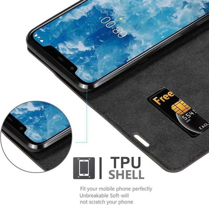 Productafbeelding Cadorabo Boek Onzichtbare Magneethoes (Nokia 7.1 Plus)