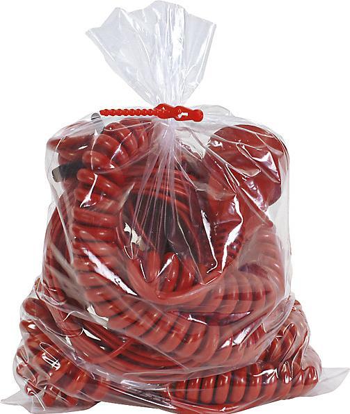 Actual product image kaiserkraft Flat bags, 50 µm thick, LDPE, LxW 800 x 500 mm, pack of 500. (500 Piece)