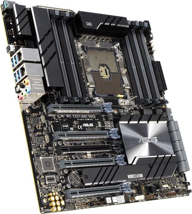 Actual product image ASUS Pro WS C621-64L Sage (LGA 3647, Intel C621, SSI CEB)