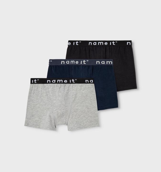 Produktbild Name it Basic 3er-Pack Boxershorts (158, 164, 3er Pack)