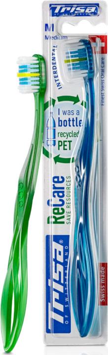 Actual product image Trisa Toothbrush RECARE Medium (Medium, 1 x)