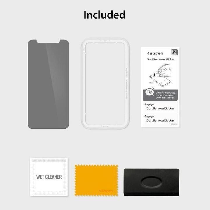 Immagine prodotto Spigen Vetro Temperato Alm Glass.Tr Iphone 11 Privacy (1 Pezzo/i, Apple iPhone 11, Apple iPhone XR)