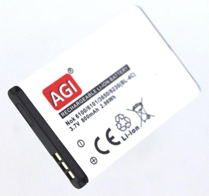 Produktbild AGI 27635 - Batterie/Akku - Olympia - Schwarz - Lithium-Ion (Li-Ion) - 700 mAh - 700