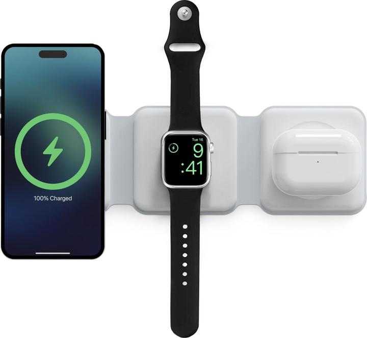 Image du produit KSIX Chargeur sans fil 15 W 3en1 (15 W)