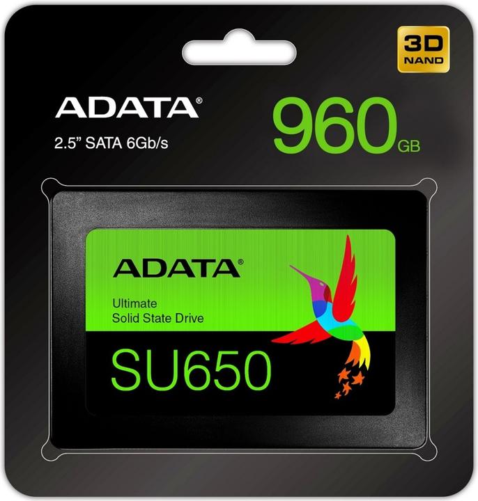 Actual product image Adata SU650 960 GB 2.5 inch SATA3 520 (960 GB, 2.5")