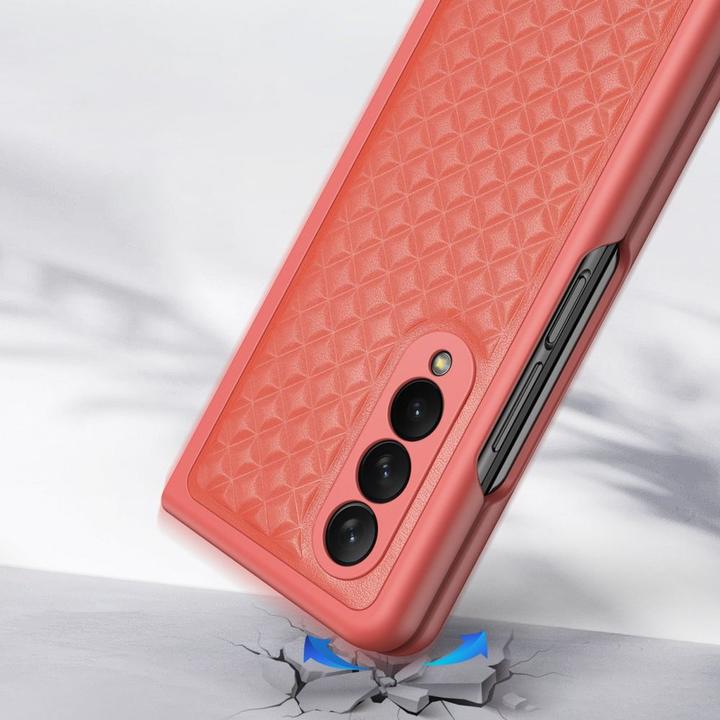 Actual product image Dux Ducis Venice Series Genuine Leather Case (Samsung Galaxy Z Fold4)