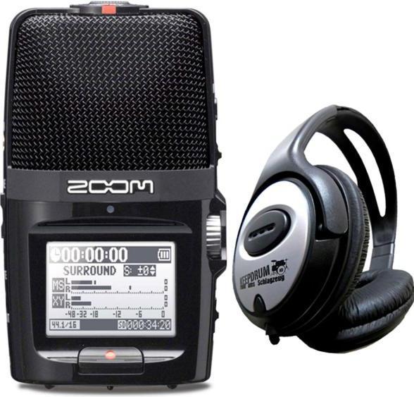 Produktbild Zoom H2n Handy Recorder mit Kopfhörer (Handheld)