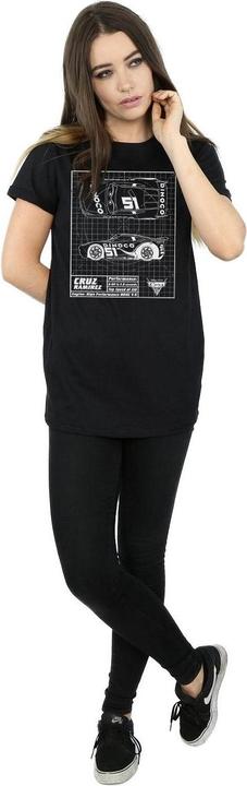 Produktbild Disney Cars Cruz Ramirez Blueprint TShirt (XXL)