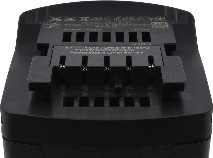 Actual product image Metabo Battery pack (18 V)