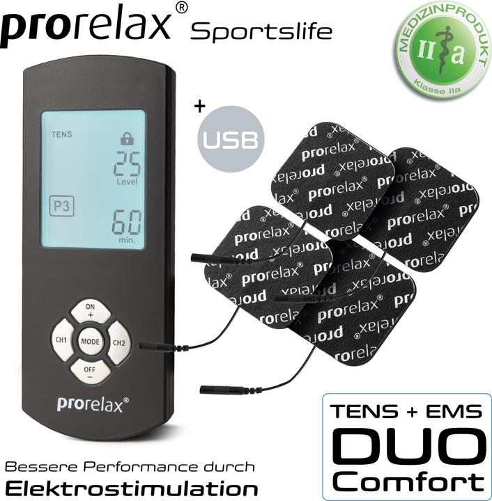 Prorelax TENS+EMS DUO Comfort