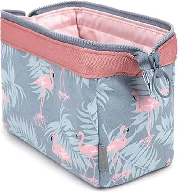 Only-Bags.Store Kosmetiktasche Wasserdicht Flamingo Kosmetiktaschen Reiseveranstalter Toilettenartikel Kits