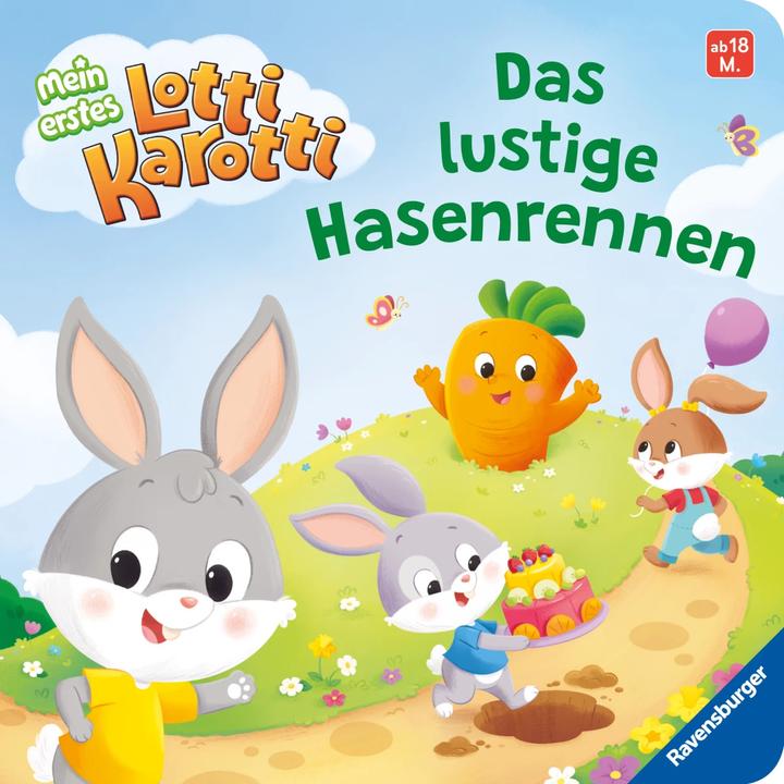 Immagine prodotto Ravensburger Il mio primo Lotti Karott: La buffa corsa dei conigli - un libro per i piccoli fan di (Tedesco)
