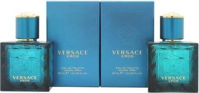 Versace Eros Gift Set 100ml EDP 75ml S/G 75ml A/S Balm 10ml EDP - New (Parfum set)