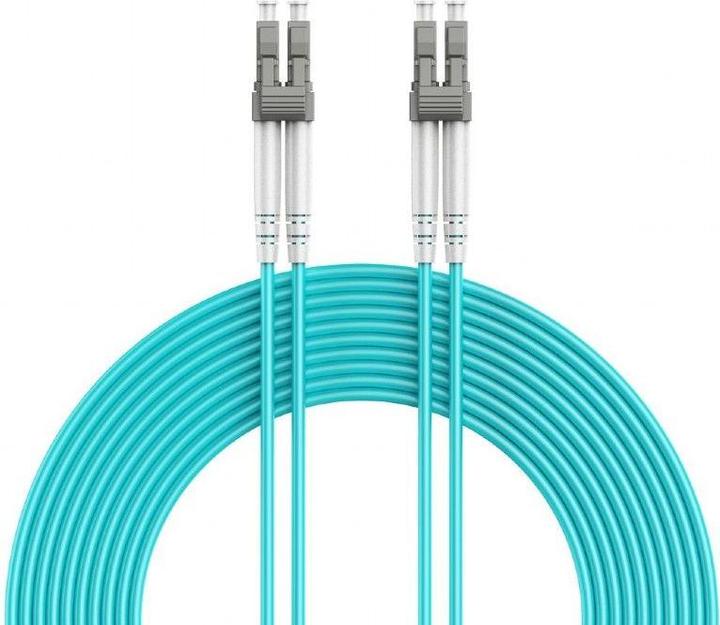 Produktbild Gembird OM4 Glasfaser -Patch -Kabel 25m blau (25 m)