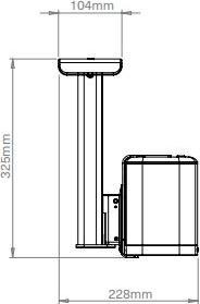 Image du produit Mountson MS12B - Support pour Sonos One (Support, Non mobile)