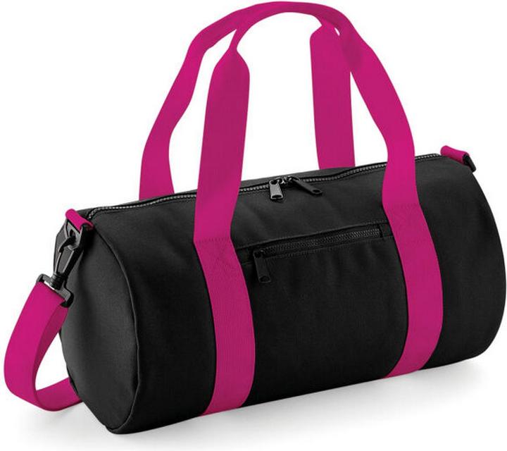Black, fuchsia
