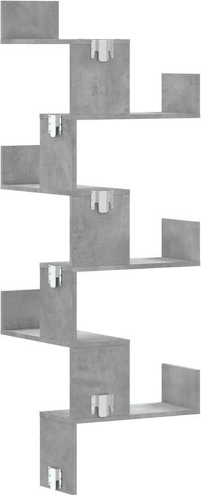 Immagine prodotto VidaXL Scaffale a muro ad angolo (45 x 45 x 147 cm)