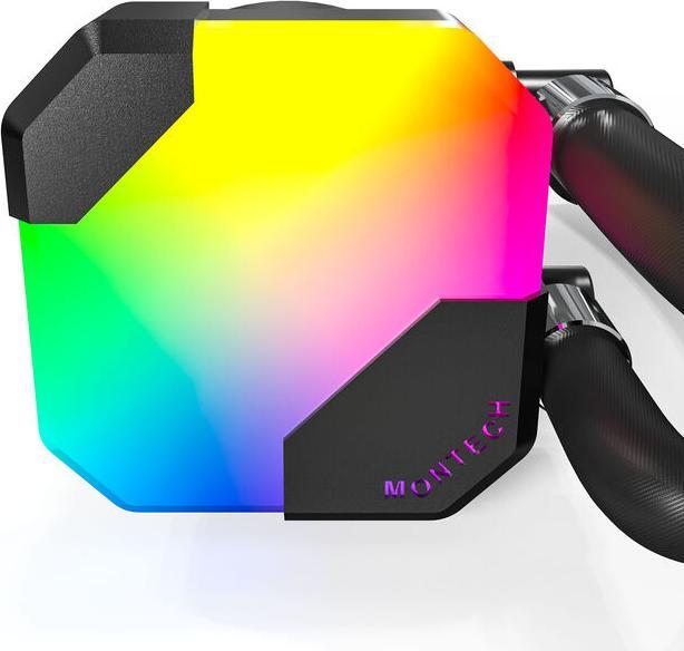 Actual product image Montech Hyper Flow ARGB 240 AIO, Black