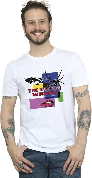 Immagine prodotto Black Widow Pop Art Maglietta Uomo (M)