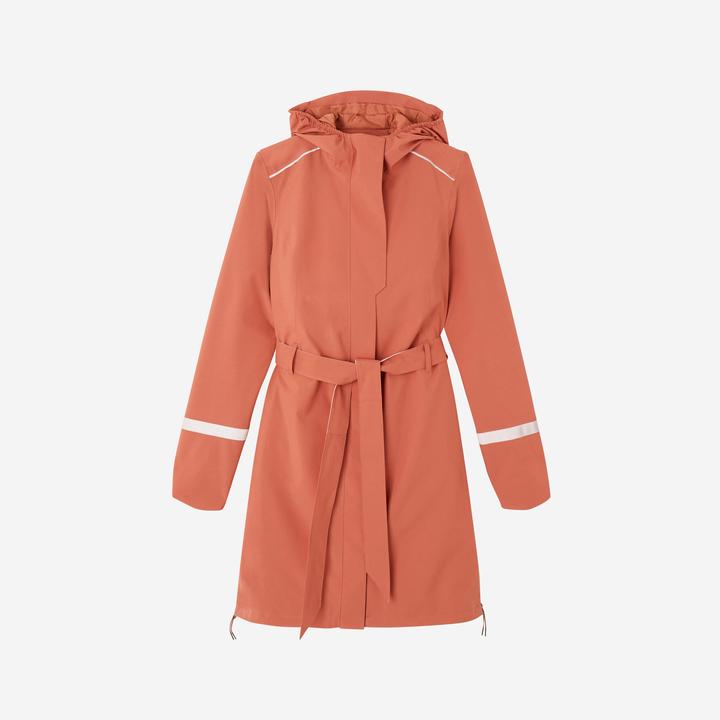 Produktbild Btwin Regentrenchcoat City 940 wasserdicht Damen terracotta (L)