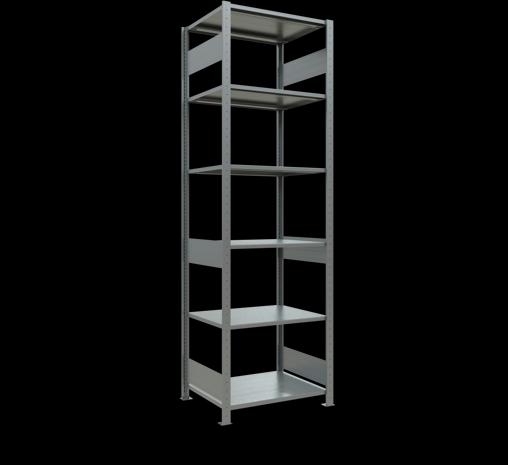 Immagine prodotto Schulte Lagertechnik Sistema di scaffalature di base senza viti MULTIplus150 con ripiani di lunghezza