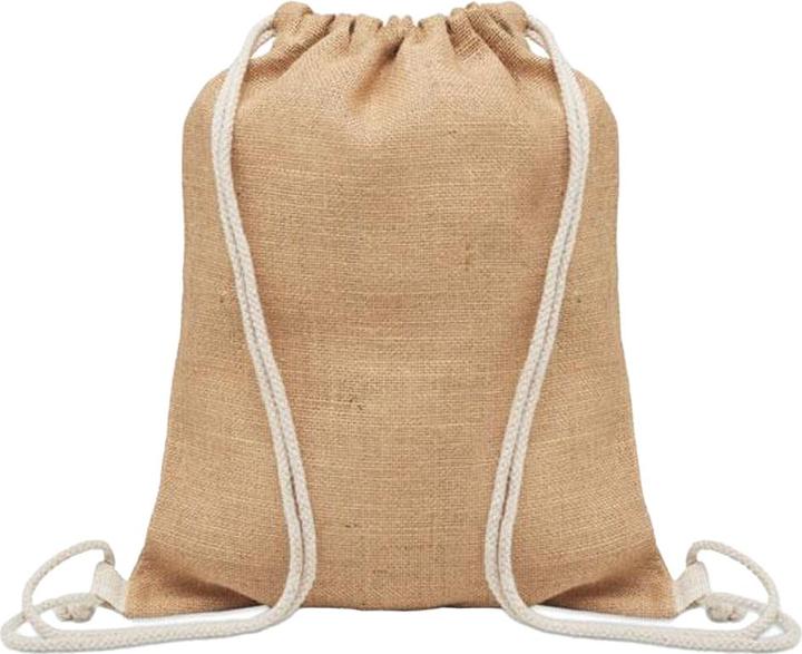 Actual product image MidOcean Fukuro Jute Drawstring Bag