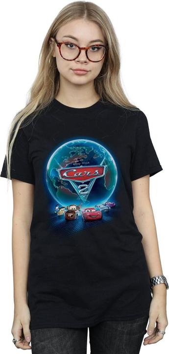 Image du produit Disney - T-shirt CARS GLOBE MOVIE POSTER - Femme (M)