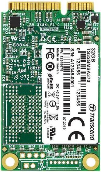 Actual product image Transcend MSA370 (32 GB, mSATA)