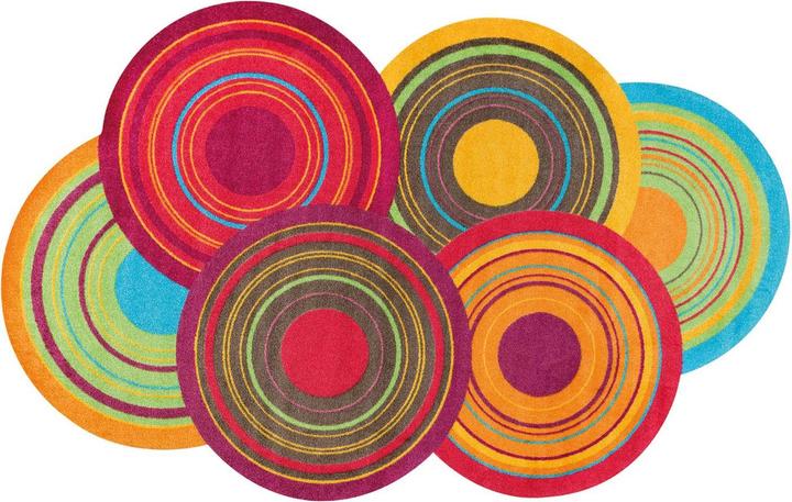 Produktbild Wash + Dry Decor Fussmatte Cosmic Colours (110 x 175 cm)
