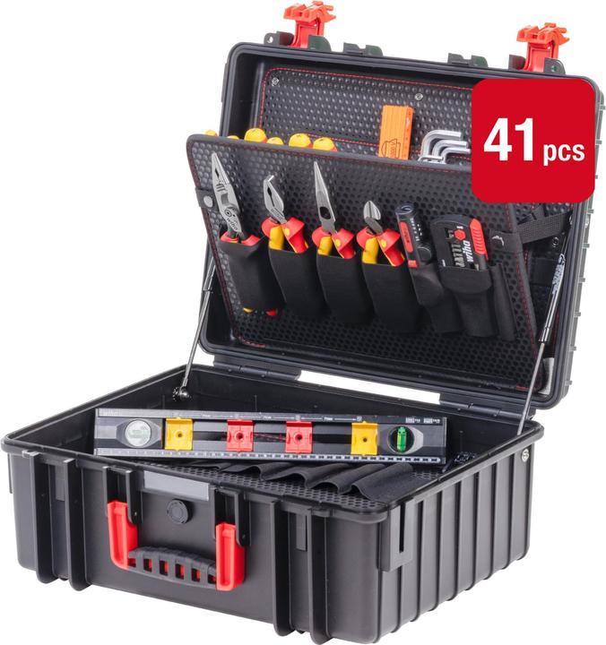 Produktbild Wiha XL 2 46816 Elektriker, Handwerker, Lehrlinge, Profi, VDE Werkzeugkoffer bes (41 Teile)