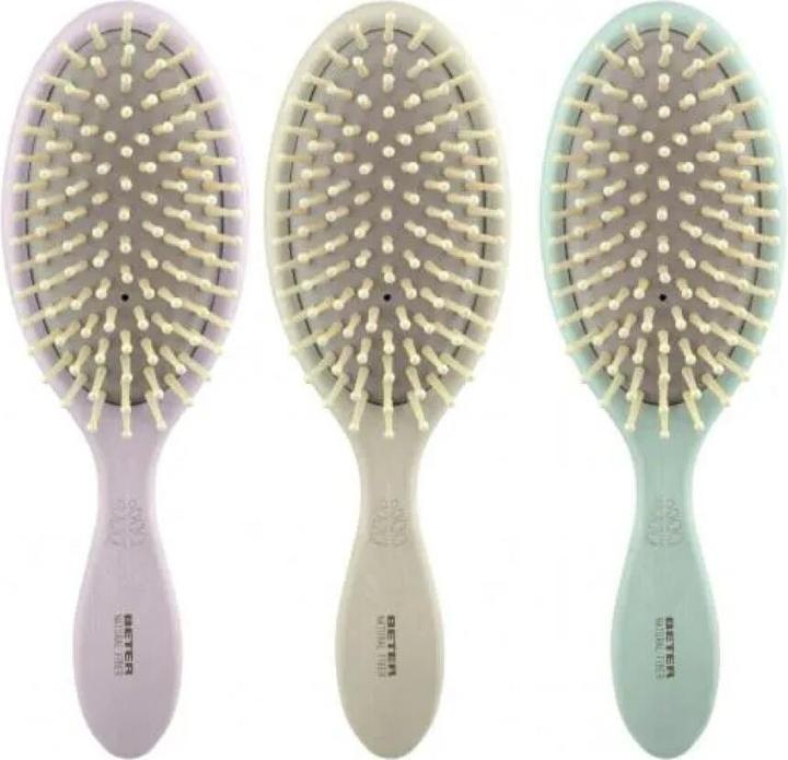Beter Better - Natural Fiber Pneumatic Brush Made Of Wood