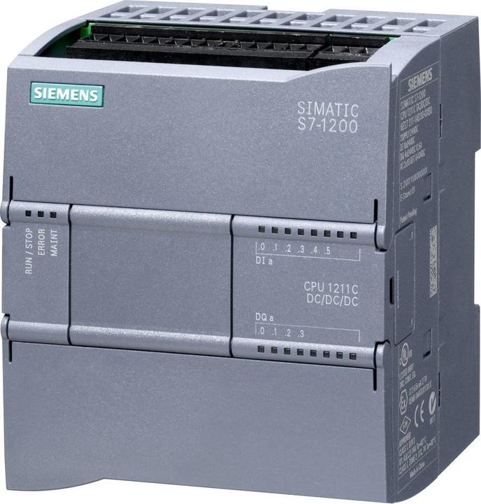 Actual product image Siemens SIMATIC S7-1200 CPU 1211C, DC/DC/DC