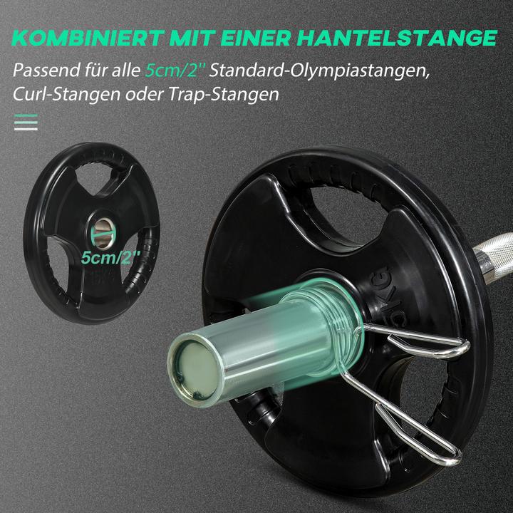 Immagine prodotto SportNow Piastra di peso con foro da 5 cm (2 x 15 kg)