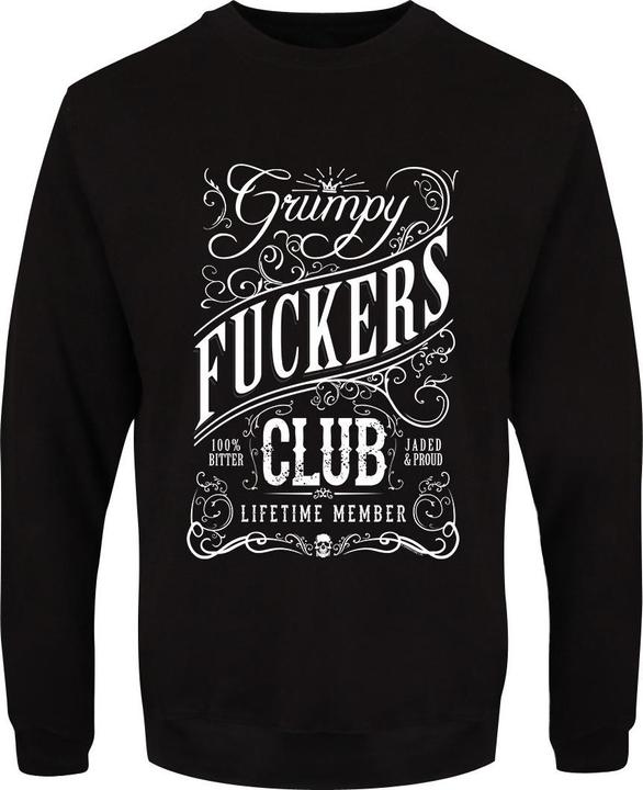 Grindstore Grumpy Fuckers Club Sweatshirt